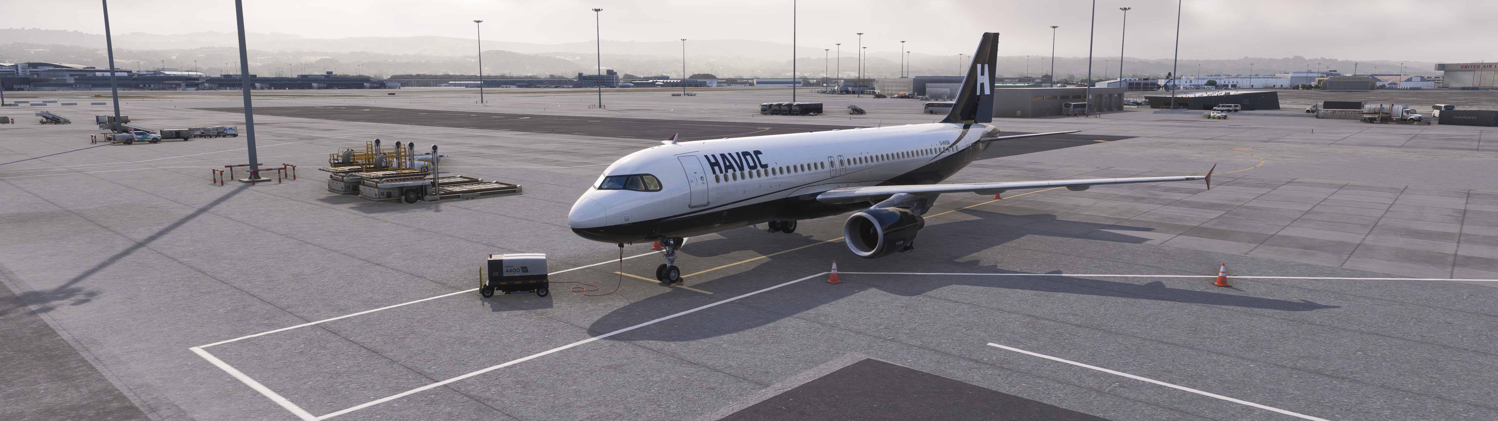 HAVOC 1 G-HVOB Airbus A320-214